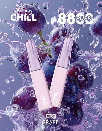 CHILL 鴨嘴獸 8800 口 ｜ 優化進氣氣流呈現綿密霧感體驗 ｜ 高相容電芯設計提升擊喉層次感