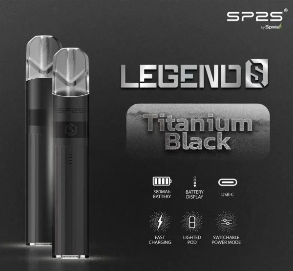 SP2S 思博瑞一代鈦金版 ｜ 專注氣流細緻度打造柔和低負擔感感受 ｜ 高硬度機身設計結合長效輸出性能
