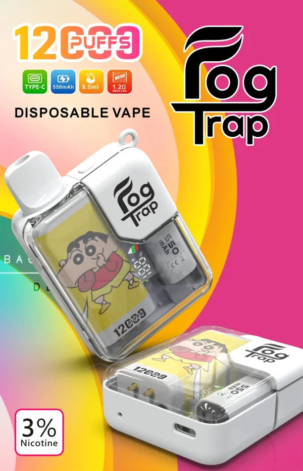 4bf9ecb11a310f2e86089c5b10faa3fe.webp 【買10贈1】Fog Trap 12000口 LABUBU 聯名 | 強化壓力調節穩定性打造細緻出霧體驗 | 趣味外觀設計結合高效能導油系統