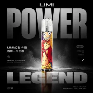 ChatGPT-Image-2026年6月18日-23_51_30.webp Limi 幻彩卡通系列 一代通用發光霧化桿|趣味視覺點綴|貼合慣用手感展現輕盈霧感變化
