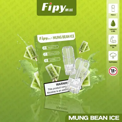 【買3贈主機】Fipy 果派一代通用煙彈｜高純度冷凝回收結構｜穩定傳輸原始風味呈現純淨空氣感體驗