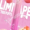 LIMI拋棄式一次性7000口.webp LIMI 7000 拋棄式電子煙|釋放豐富細膩擊喉感|專利導流結構穩定輸出