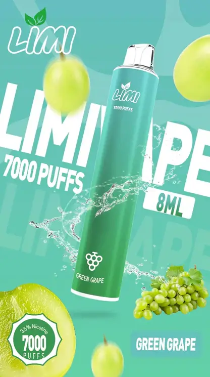 LIMI拋棄式一次性7000口-9.webp LIMI 7000 拋棄式電子煙|釋放豐富細膩擊喉感|專利導流結構穩定輸出