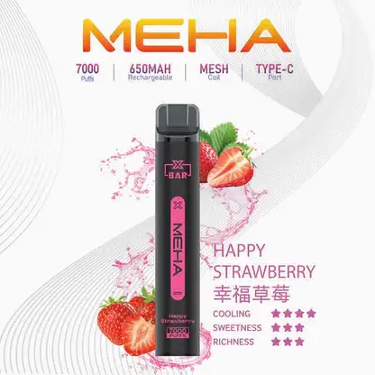 MEHA-XBAR-拋棄式-7000口小黑條-6.webp MEHA XBAR 魅嗨小黑條 7000|勾勒立體霧化質感|高容錯氣流穩定機制
