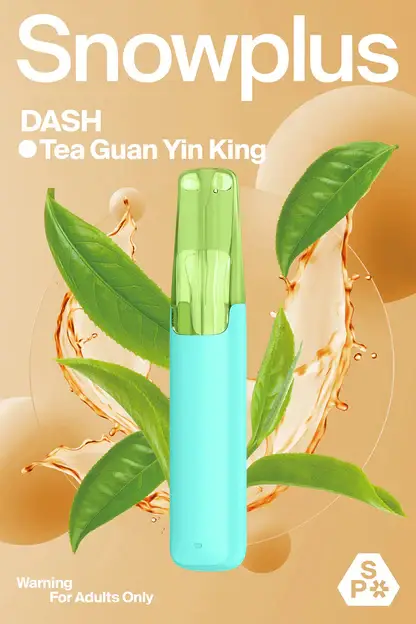 Snowplus-DASH-鴨嘴獸-4000口-一次性-4.webp Snowplus DASH 4000口|體現輕盈空氣包裹感|長效定壓一次性電子煙替換方案