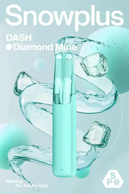 Snowplus-DASH-鴨嘴獸-4000口-一次性-8.webp Snowplus DASH 4000口|體現輕盈空氣包裹感|長效定壓一次性電子煙替換方案
