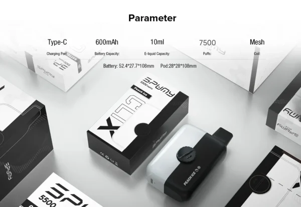 微信图片_20260402201638_169_13.webp SPUMY 冰熊 7500 Puffs 拋棄式電子煙|Mesh Coil 霧化組件|釋放飽滿香氣核心呈現持久穩定且紮實之擊喉層次感