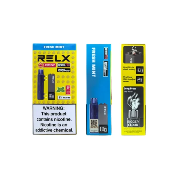 RELX 悅刻 Creator積木 7000口 拋棄式電子煙套裝｜積木創意組合設計｜細膩霧化打造個性化體驗