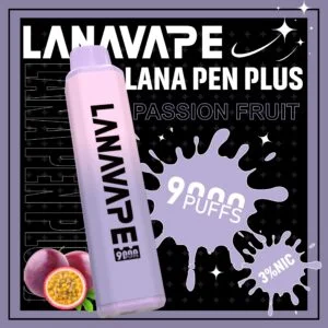 LANA一次性9000口-百香果-scaled-1-300x300 LANA PEN PLUS 9000 拋棄式電子煙|Mesh網芯細膩霧化升級|長效續航穩定輸出體驗