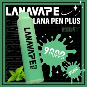 LANA一次性9000口-薄荷-scaled-1-300x300 LANA PEN PLUS 9000 拋棄式電子煙|Mesh網芯細膩霧化升級|長效續航穩定輸出體驗