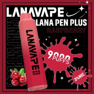 LANA一次性9000口-覆盆子-scaled-1-300x300 LANA PEN PLUS 9000 拋棄式電子煙|Mesh網芯細膩霧化升級|長效續航穩定輸出體驗