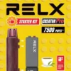 RELX 悅刻 Creator積木 7000口 拋棄式電子煙套裝｜積木創意組合設計｜細膩霧化打造個性化體驗