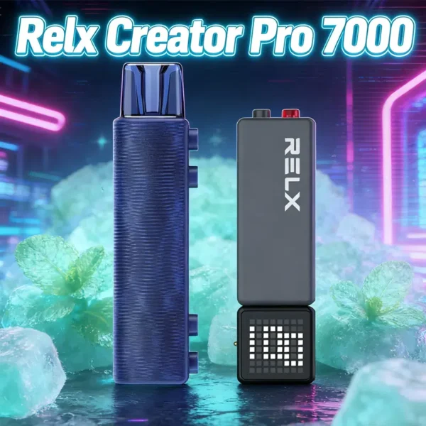 RELX 悅刻 Creator積木 7000口 拋棄式電子煙套裝｜積木創意組合設計｜細膩霧化打造個性化體驗