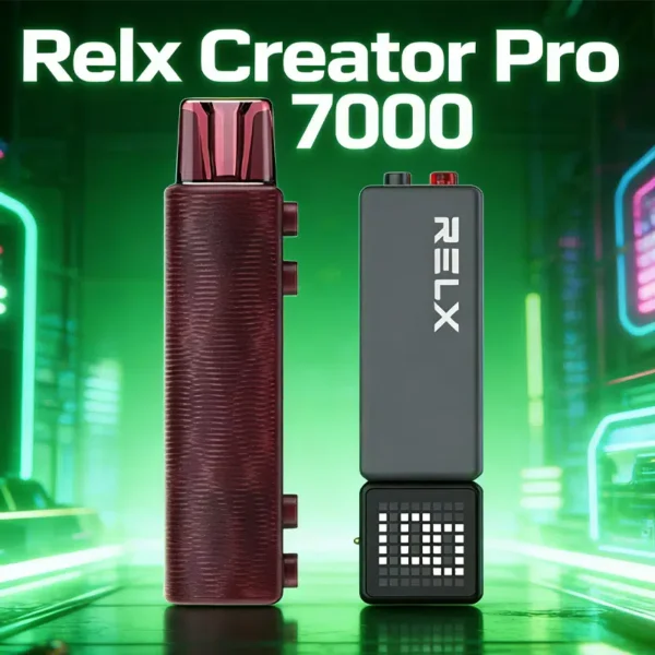 RELX 悅刻 Creator積木 7000口 拋棄式電子煙套裝｜積木創意組合設計｜細膩霧化打造個性化體驗